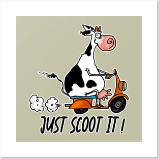 Just Scoot It! Posters and Art